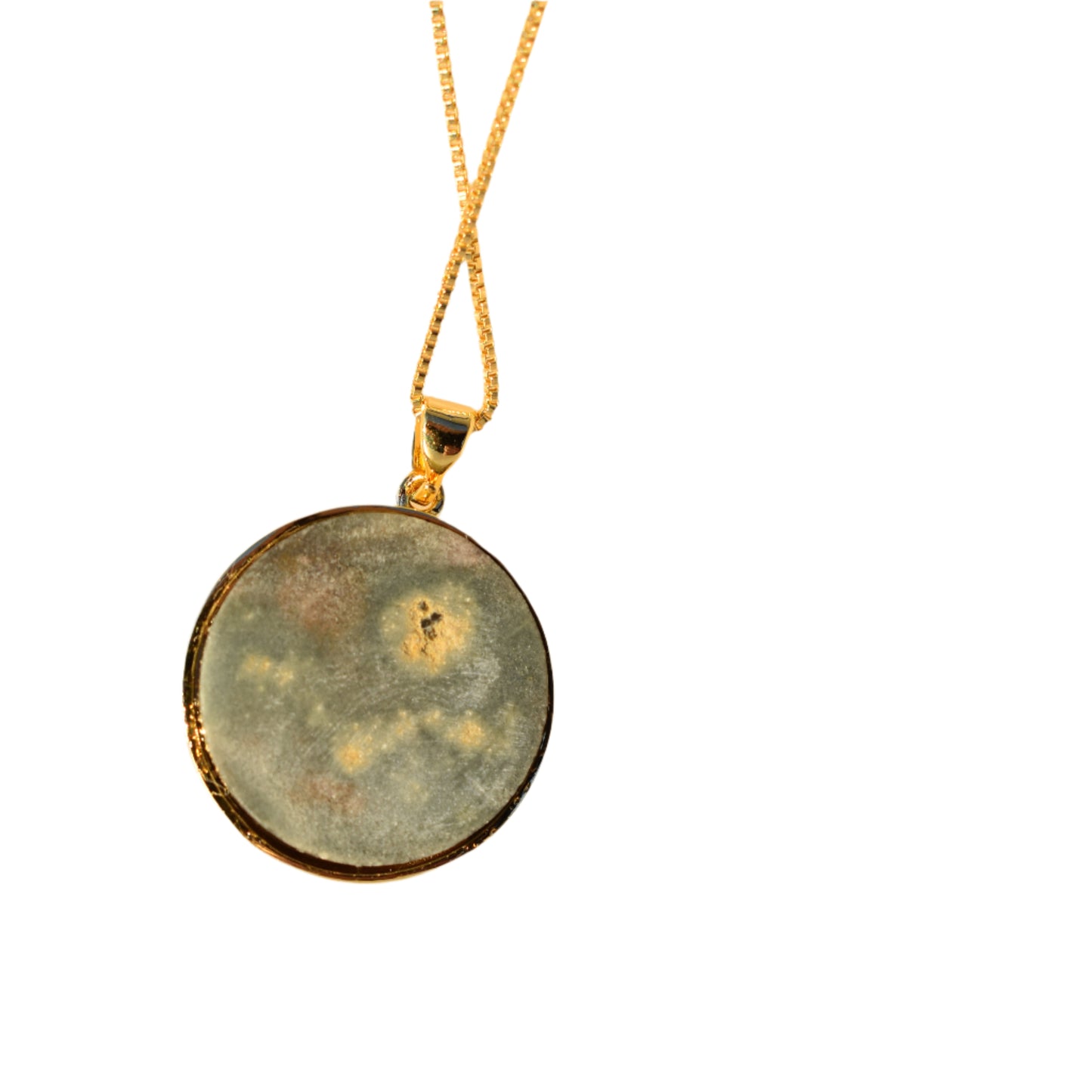 Pyrite Moon & Sun Necklace