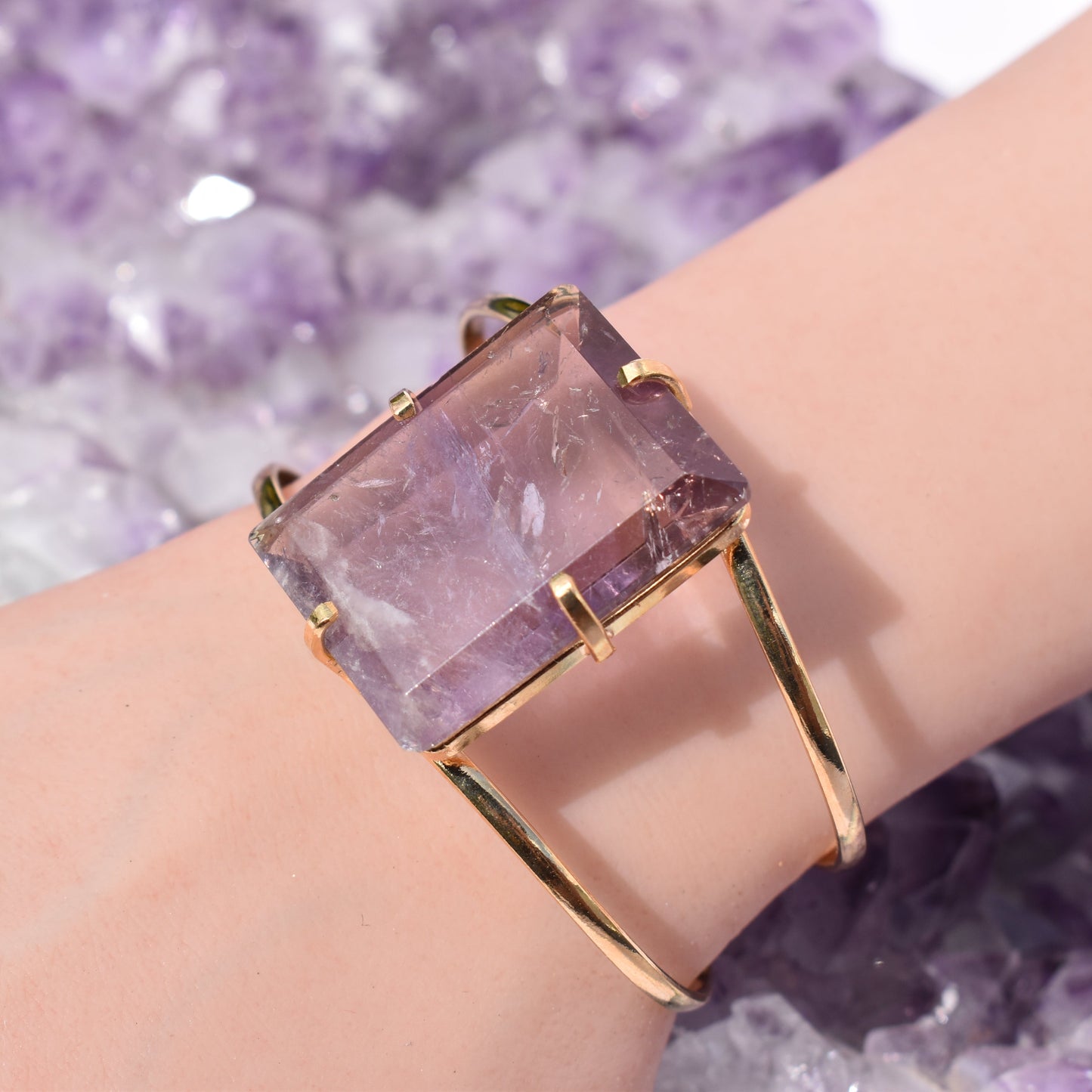 Ametrine Square Bracelet