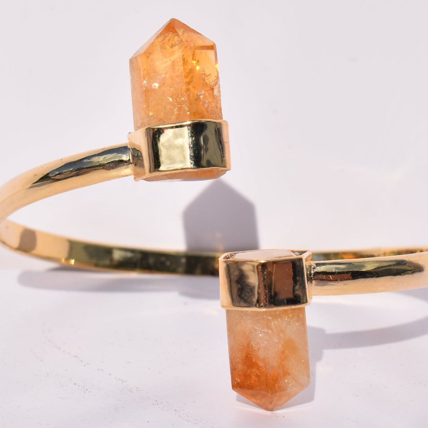 Citrine Double Point Bracelet